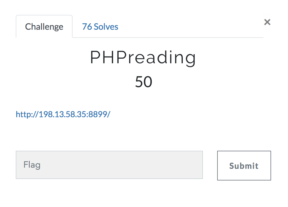 PHP reading